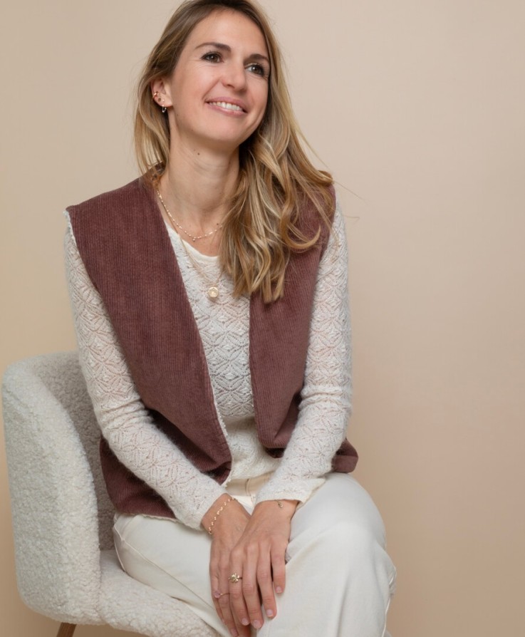 Gilet Basile Coton bio
