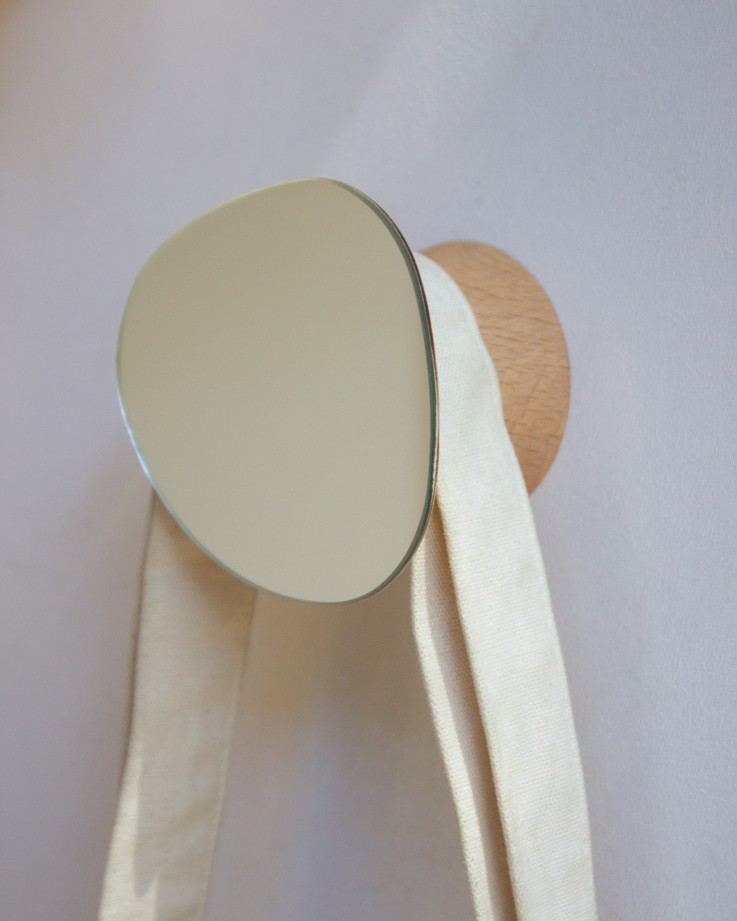 Patère murale Grand Bolet en bois