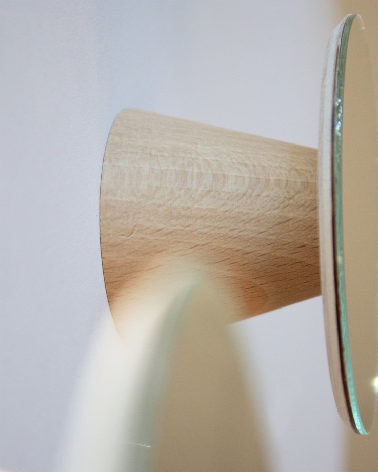 Patère murale Grand Bolet en bois