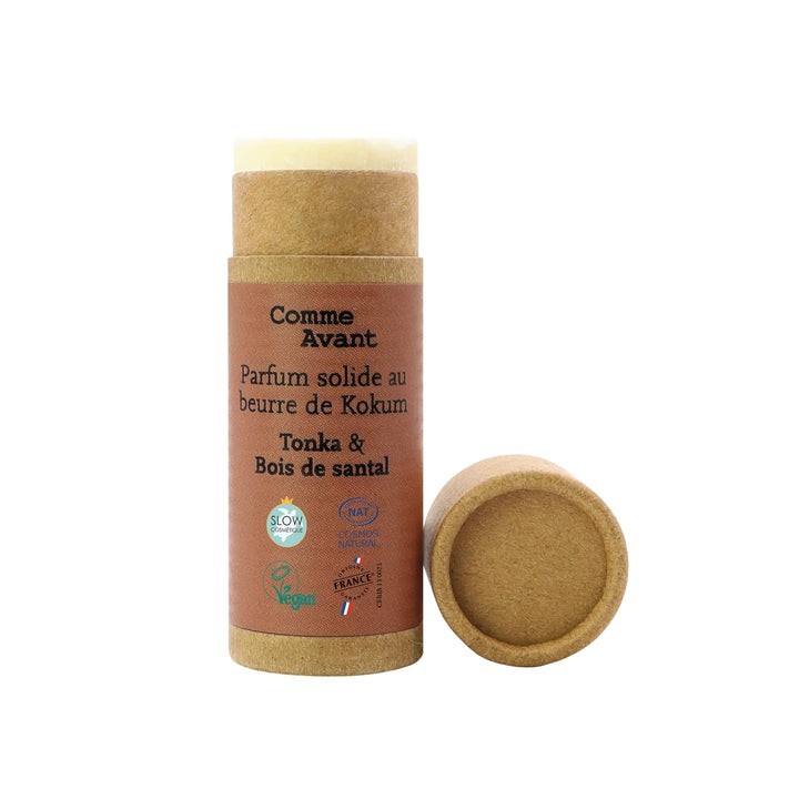 Parfum Solide au Beurre de Kokum - Tonka & Bois de santal