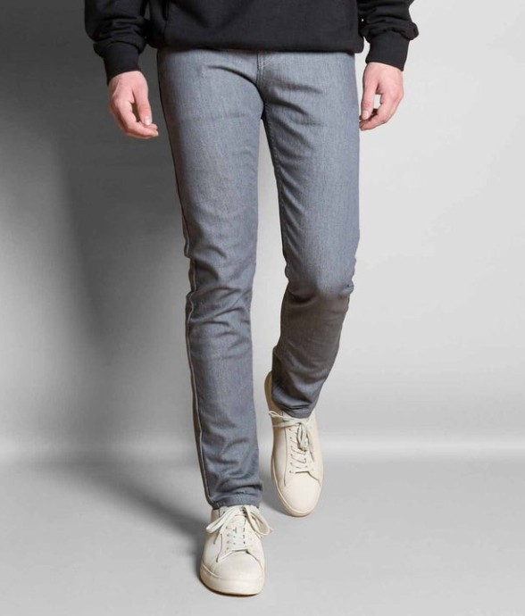 Jeans Paul Coton bio - Gris...