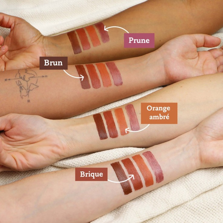 Rouge à lèvres à l'huile de ricin Bio & Vegan