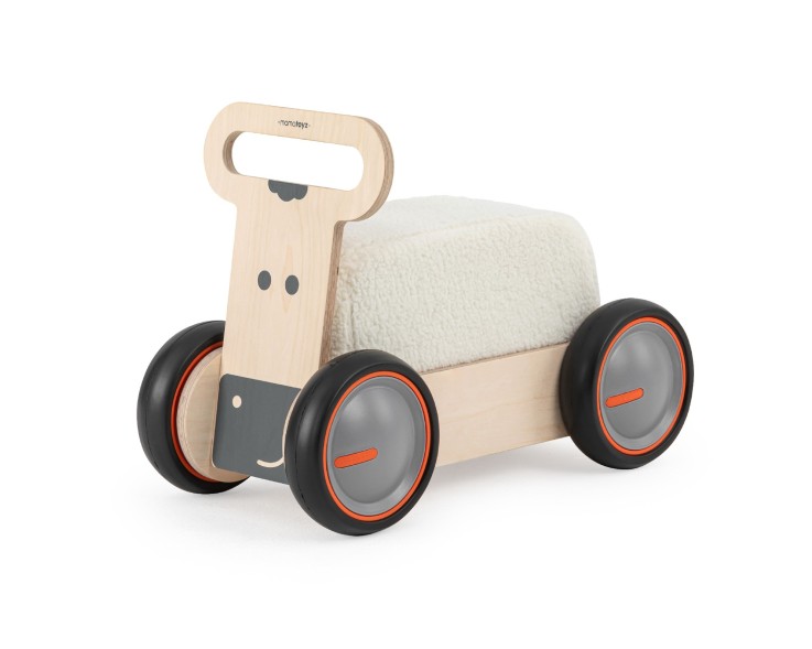 Drive Me Soft Vache en bois naturel