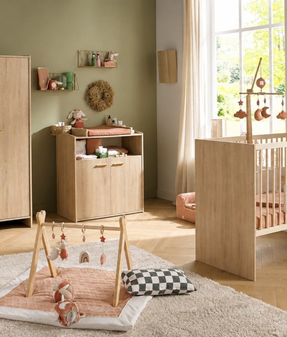 Chambre bébé trio: Lit bébé...