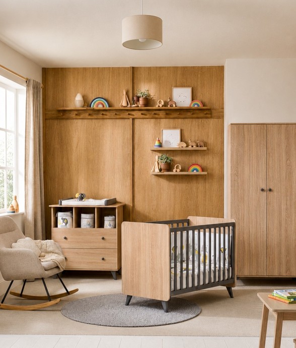 Chambre bébé trio: Lit bébé...