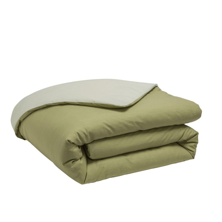 Housse de couette bicolore en viscose de bambou, ÉCORCE