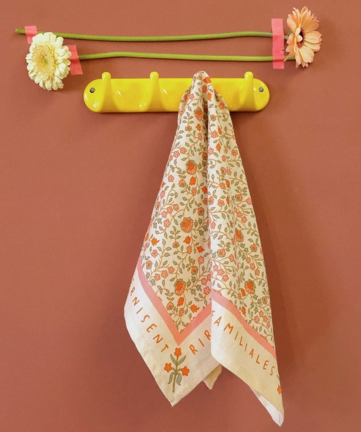 Foulard Petit Format Rosa Sorbet D'été
