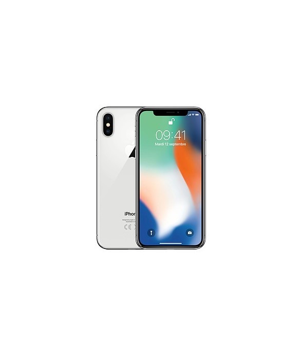 Apple iPhone X 64 Go Argent