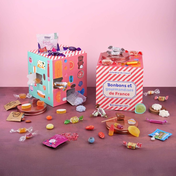 Calendrier de l'Avent Bonbons et Gourmandises de France - Le calendrier gourmand
