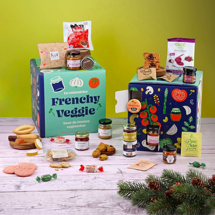 Calendrier de l'avent Végétarien Tour de France