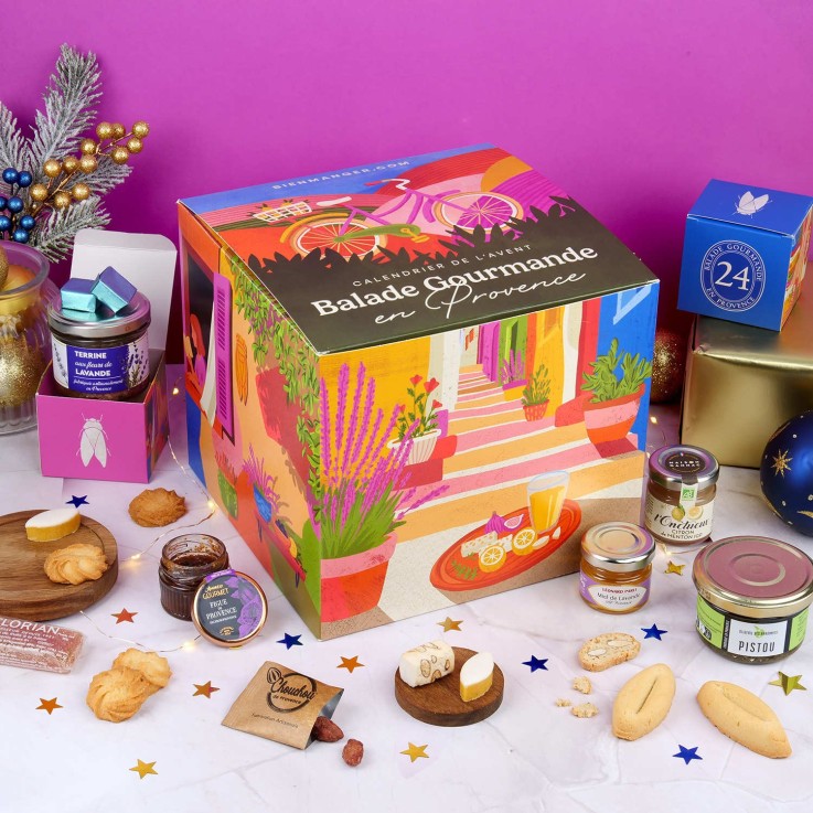Calendrier de l'Avent Provence Balade Gourmande