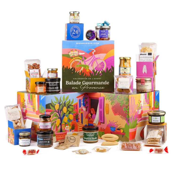 Calendrier de l'Avent Provence Balade Gourmande