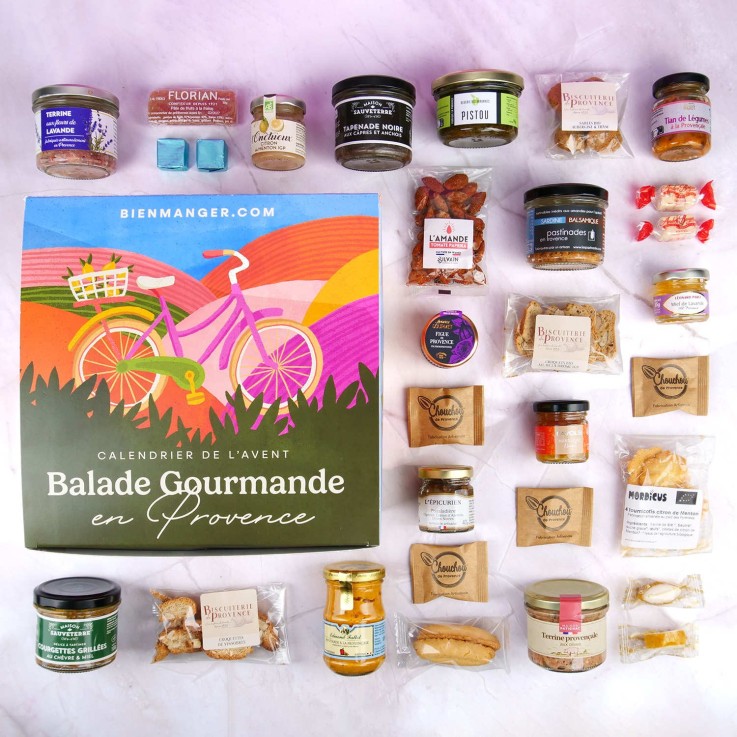 Calendrier de l'Avent Provence Balade Gourmande