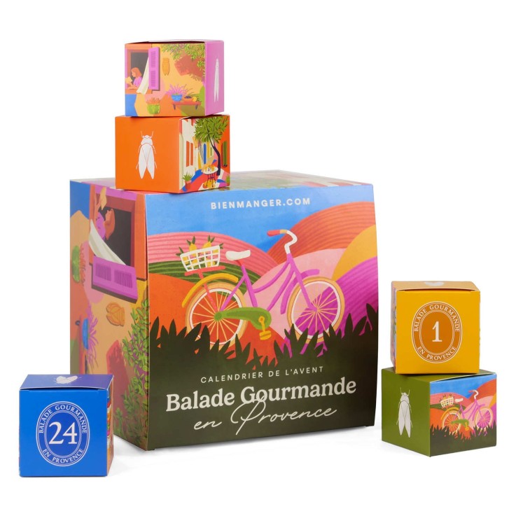 Calendrier de l'Avent Provence Balade Gourmande