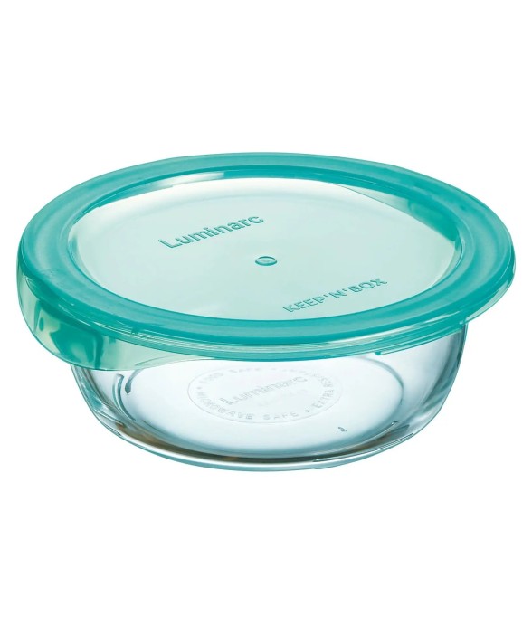 Boite ronde en verre 42 cl...