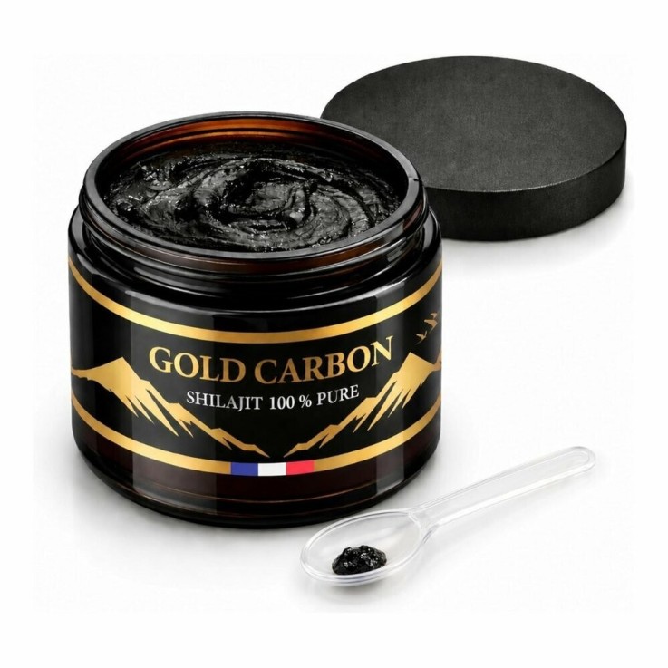 Shilajit 100% pur Gold Carbon - 50g