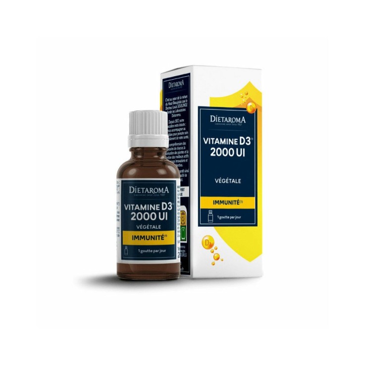 Vitamine D3 végétale 2000 UI - 20ml