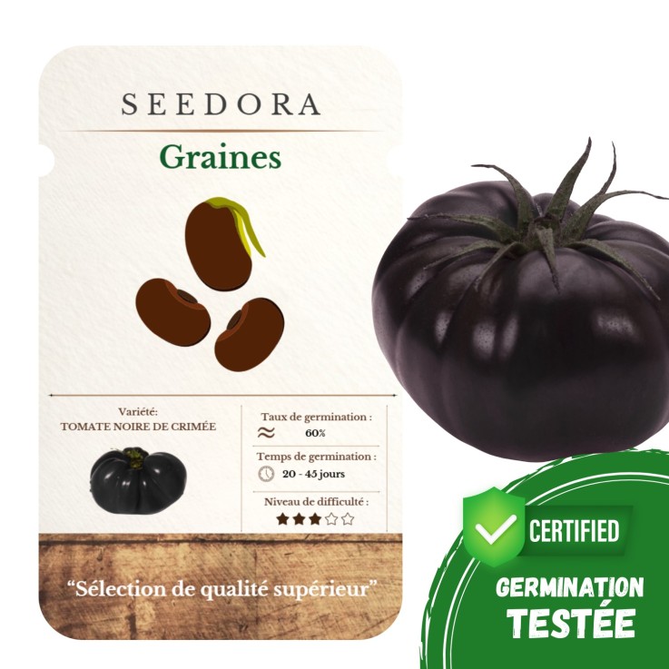 Graines Tomate Noire – Variété Ancienne, Non-OGM