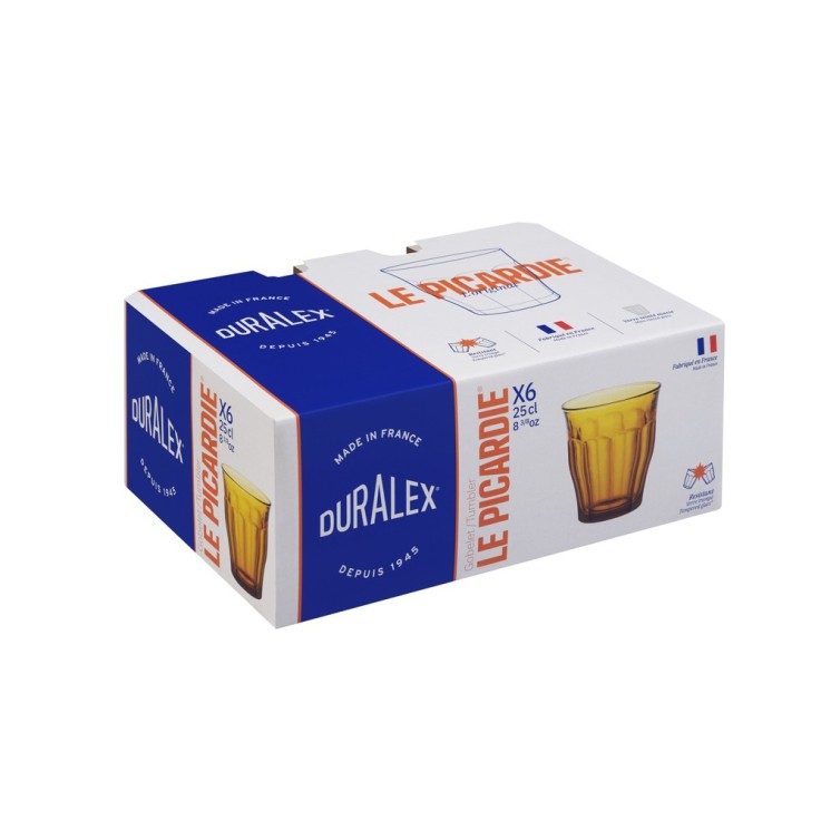 Gobelet Picardie vermeil 25 cl (à l'unité) en verre