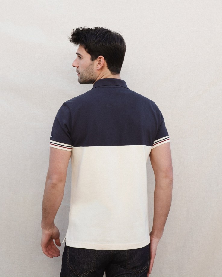 Polo Armel 2.0 Maison FT x Saint James Coton Bio