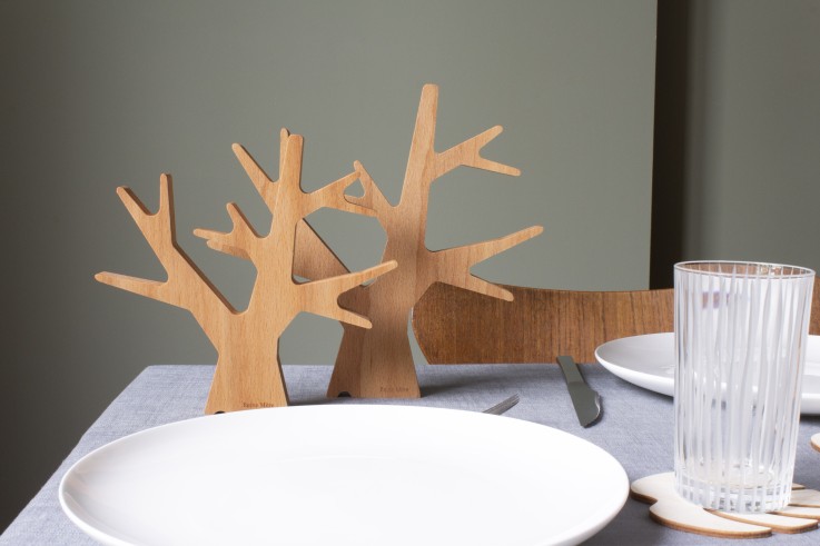 Dessous de plat L'Arbre Petit modèle en bois