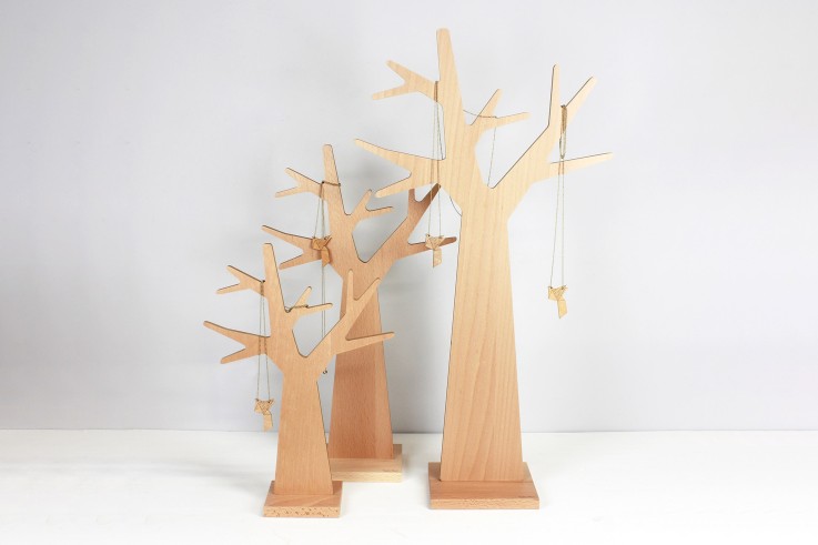 Arbre à bijoux Petit Modèle en bois