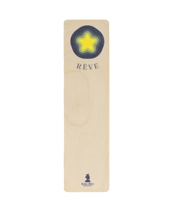 Marque-pages en bois Rêve