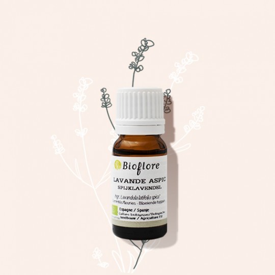Huile essentielle de Lavande Aspic Bio (10 ml)