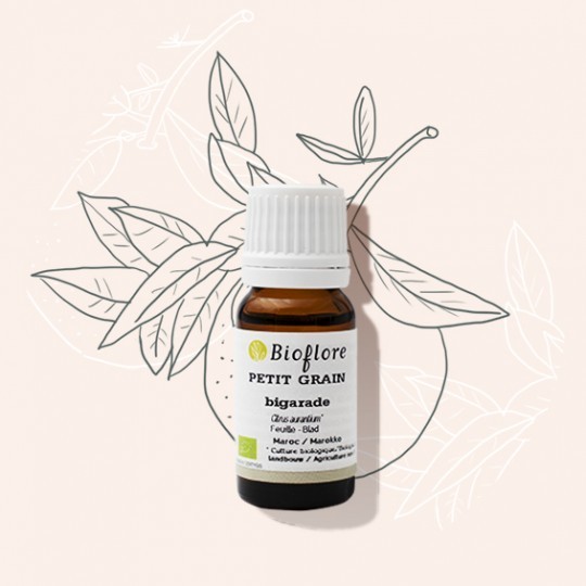 Huile essentielle de Petit grain bigarade Bio (10 ml)