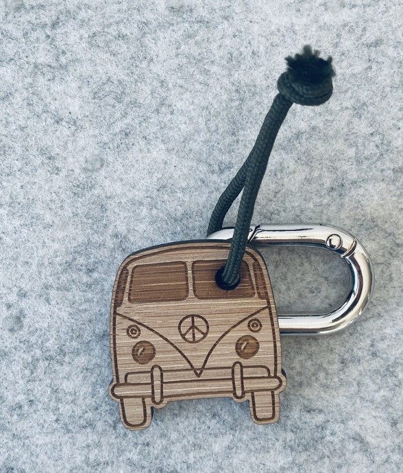 Porte-clés en bois - Combi