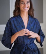 Pyjama Kimono Nuit Étoilée Tencel