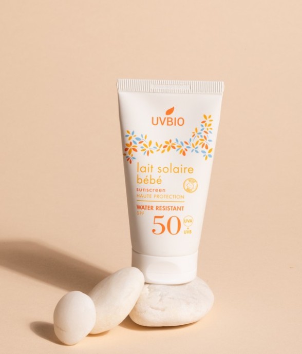 Lait Solaire Bébé Bio SPF50...