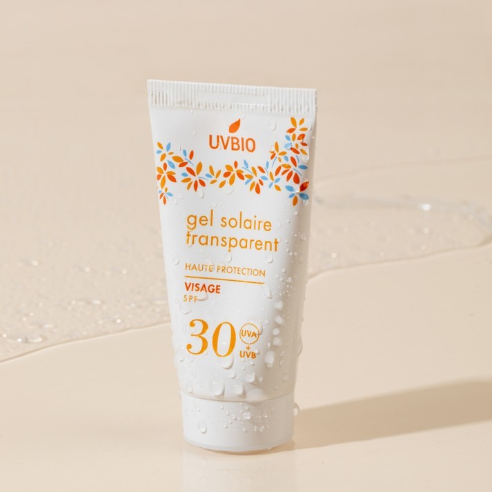 Gel solaire Bio SPF 30 Tube (30 ml)