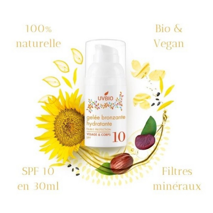 Gelée Bronzante SPF 10 (30 ml) Bio