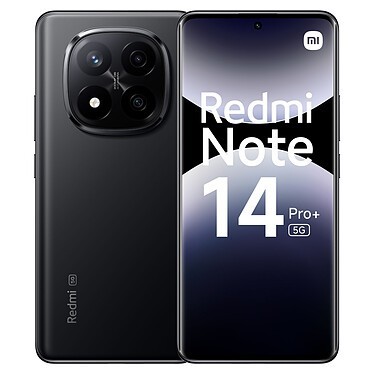Xiaomi Redmi Note 14 Pro+ 5G - 512 Go - Noir