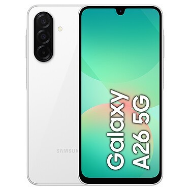 Samsung Galaxy A26 5G Blanc (6 Go / 128 Go)