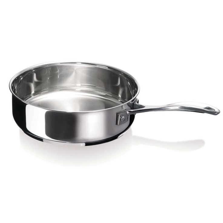 Sauteuse Chef en inox 24 cm en acier
