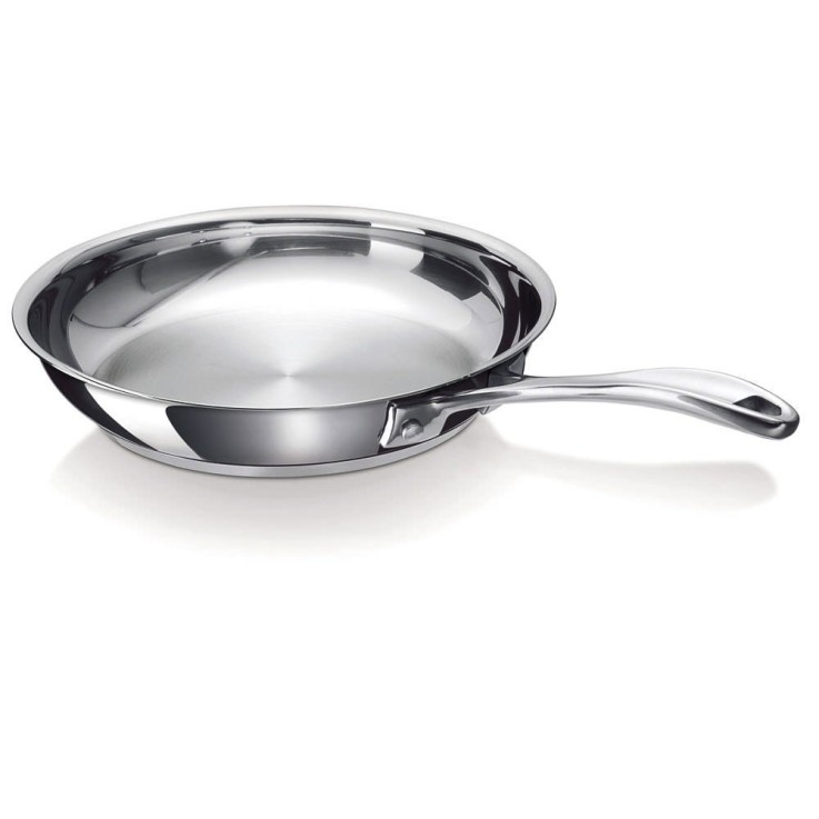 Poêle Chef Lisse 20 cm en inox en acier inoxydable (inox)