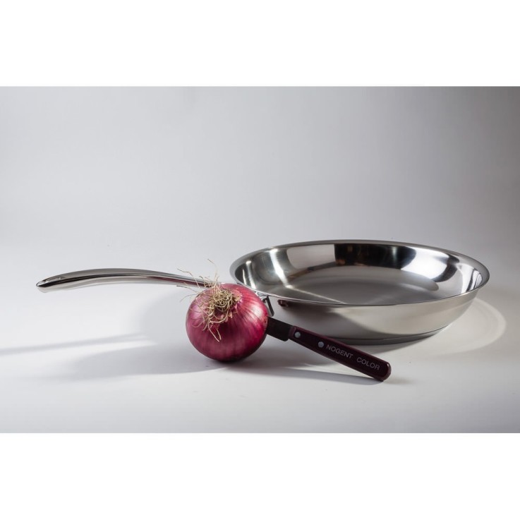Poêle Chef Lisse 20 cm en inox en acier inoxydable (inox)
