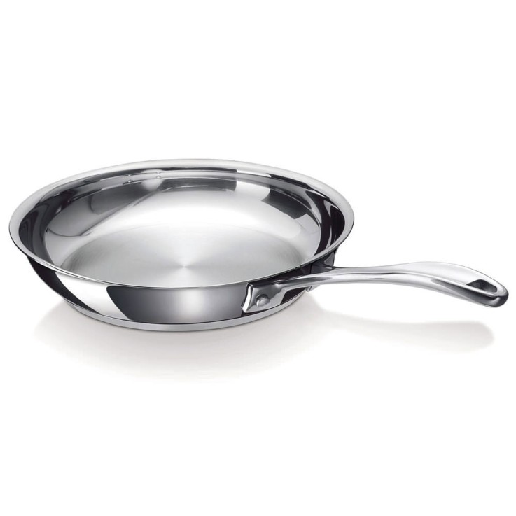 Poêle Chef Lisse 26 cm en inox en acier inoxydable (inox)