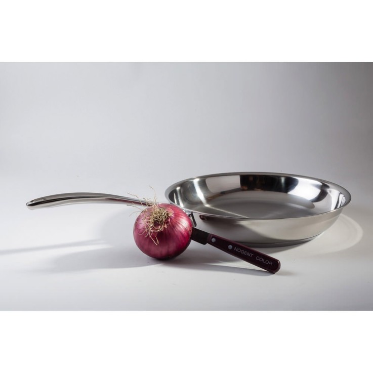 Poêle Chef Lisse 26 cm en inox en acier inoxydable (inox)