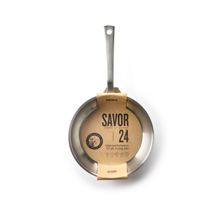 Poêle multiply Savor 24 cm en acier inoxydable (inox)