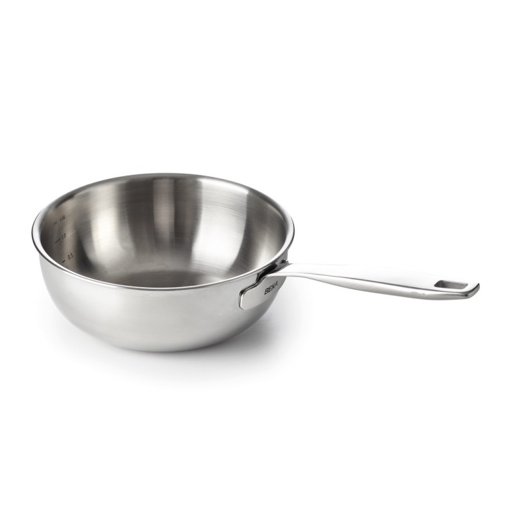 Sautoir Maestro 20 cm en inox en acier inoxydable (inox)