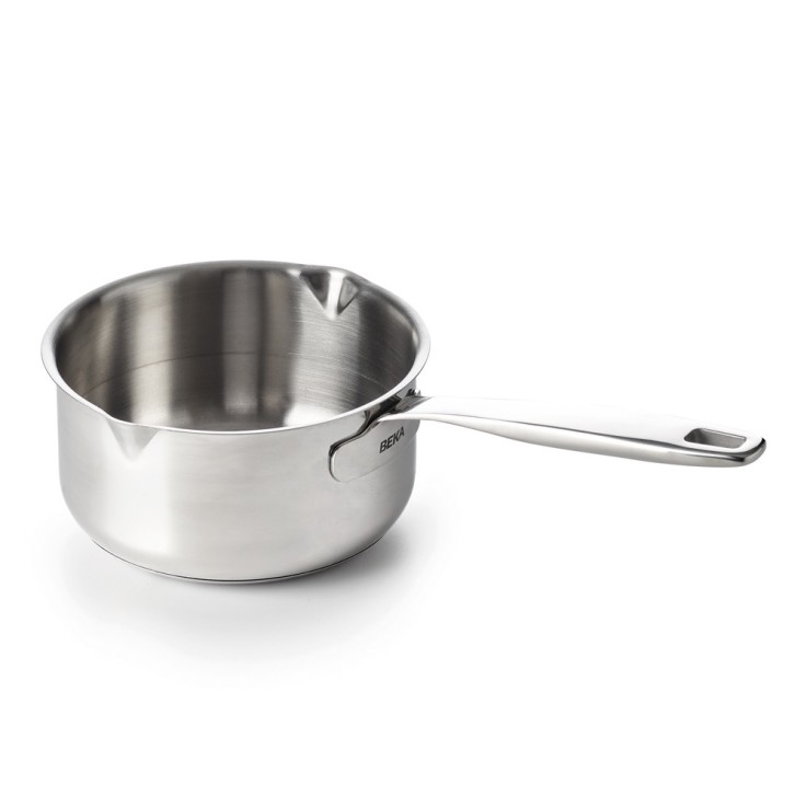 Casserole avec bec verseur Maestro 16 cm en acier inoxydable (inox)