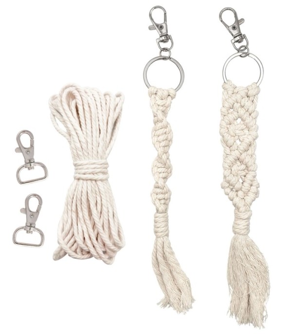 Kit porte-clés macramé