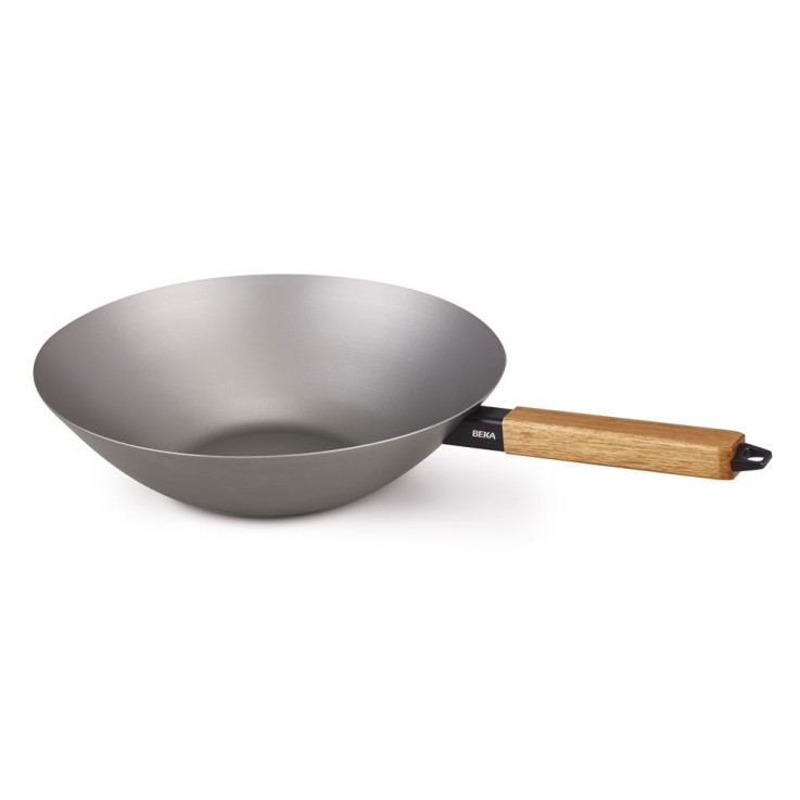 Poêle wok Nomad 20 cm en acier