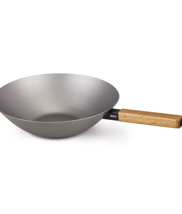 Poêle wok Nomad 20 cm en acier