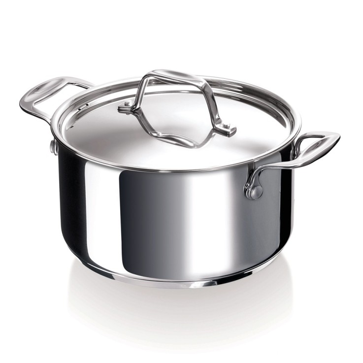 Faitout 18 cm en inox Chef en acier
