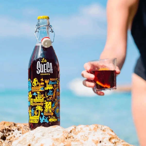 Sangria rouge artisanale La Sueca 11° - Bouteille de 1L
