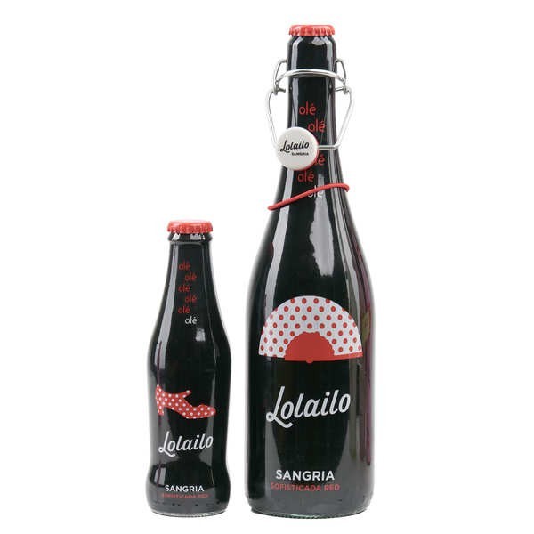 Sangria rouge espagnole Lolailo 7% - Bouteille de 75cl